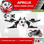 motorcycle template aprilia rsv