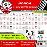 download vector motorcycle pack design pack oem print decals honda