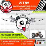 motorcycle design vector file download ktm super adventure