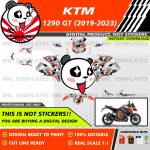 vector template design file ktm motorcycle download