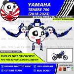 vector file download design motorcycle yamaha tenere 700