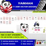 vector files download motorcycle oem print decals yamaha